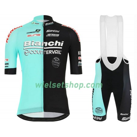 Fietskleding (Fietsshirt + Korte Koersbroek) 2020 Bianchi Countervail N001